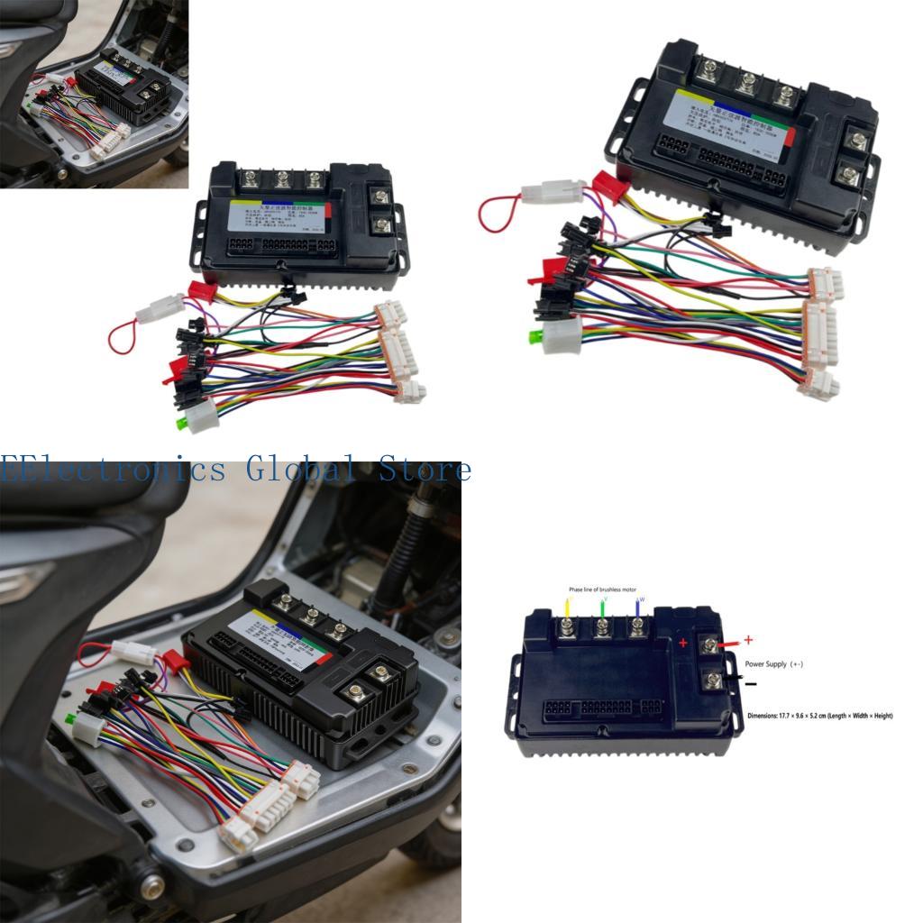 Sine Wave Controller 48V 72V 80A - 462B 1500W-2000W Efficient 80A Sine Waves