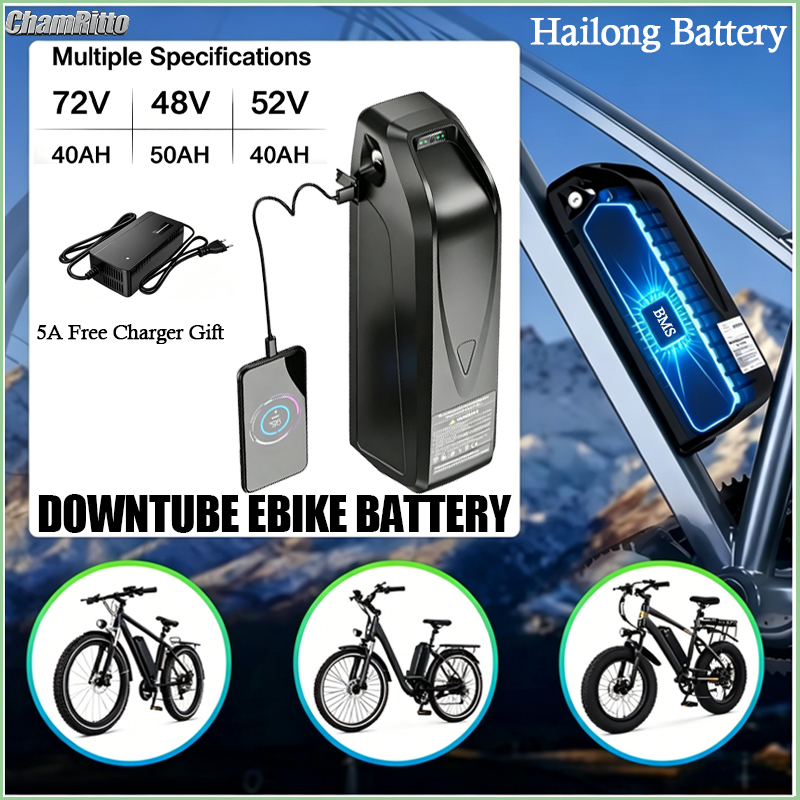 Electric Bike Battery Hailong  - Ebike Battery 48V 20Ah Hailong recension och pris